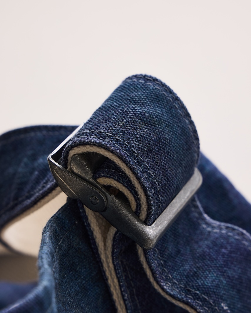 NICENESS(ナイスネス) / N.LESH / N.レッシュ (プリンテッドキャンバスNNショルダートートバッグ) / INDIGO / 26AW