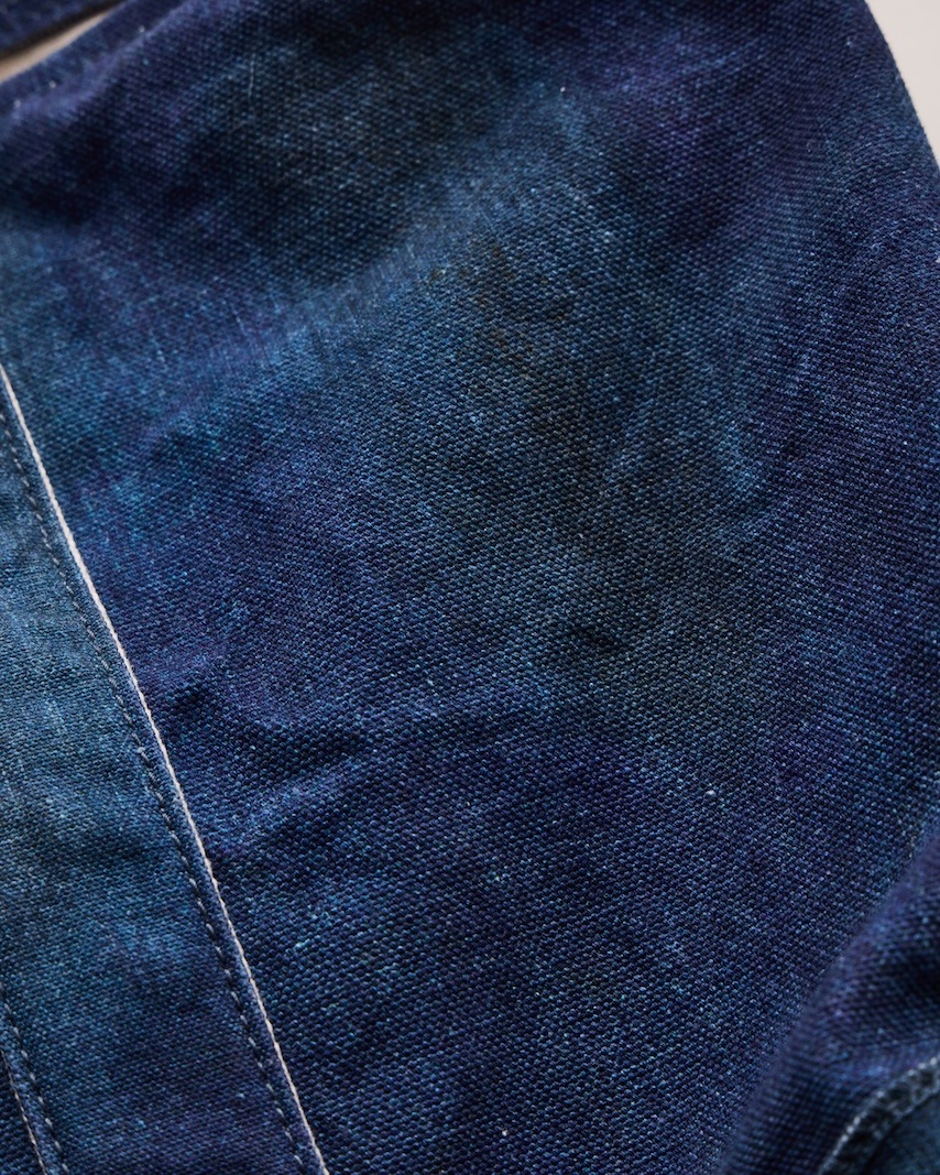 NICENESS(ナイスネス) / N.LESH / N.レッシュ (プリンテッドキャンバスNNショルダートートバッグ) / INDIGO / 26AW