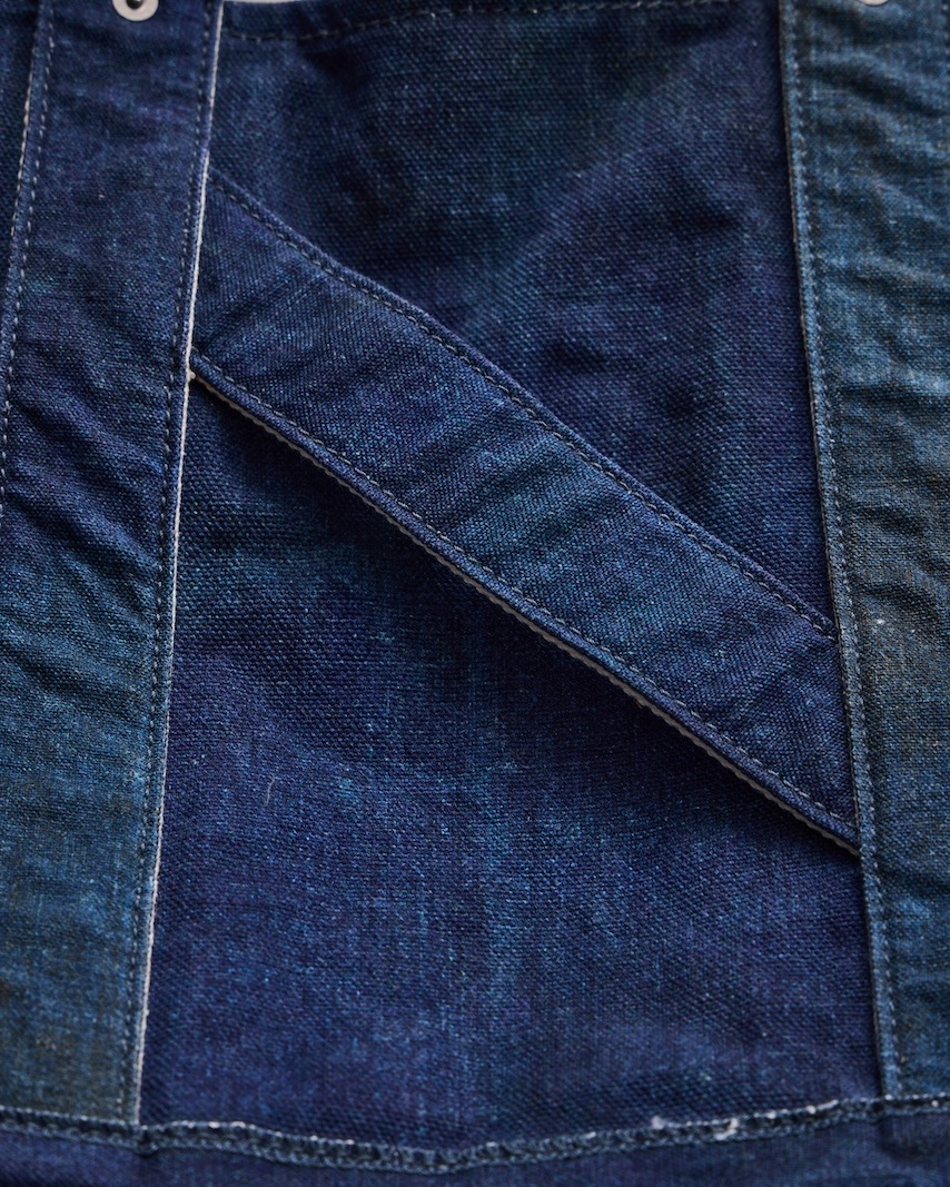 NICENESS(ナイスネス) / N.LESH / N.レッシュ (プリンテッドキャンバスNNショルダートートバッグ) / INDIGO / 26AW