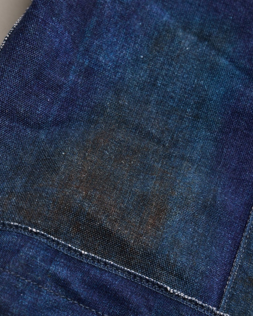 NICENESS(ナイスネス) / N.LESH / N.レッシュ (プリンテッドキャンバスNNショルダートートバッグ) / INDIGO / 26AW