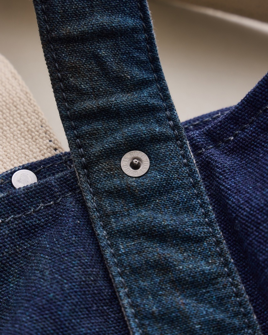 NICENESS(ナイスネス) / N.LESH / N.レッシュ (プリンテッドキャンバスNNショルダートートバッグ) / INDIGO / 26AW