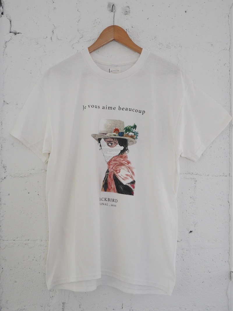 BLACKBIRD (ブラックバード) / short sleeve cut sewn 02 (white) 26SS
