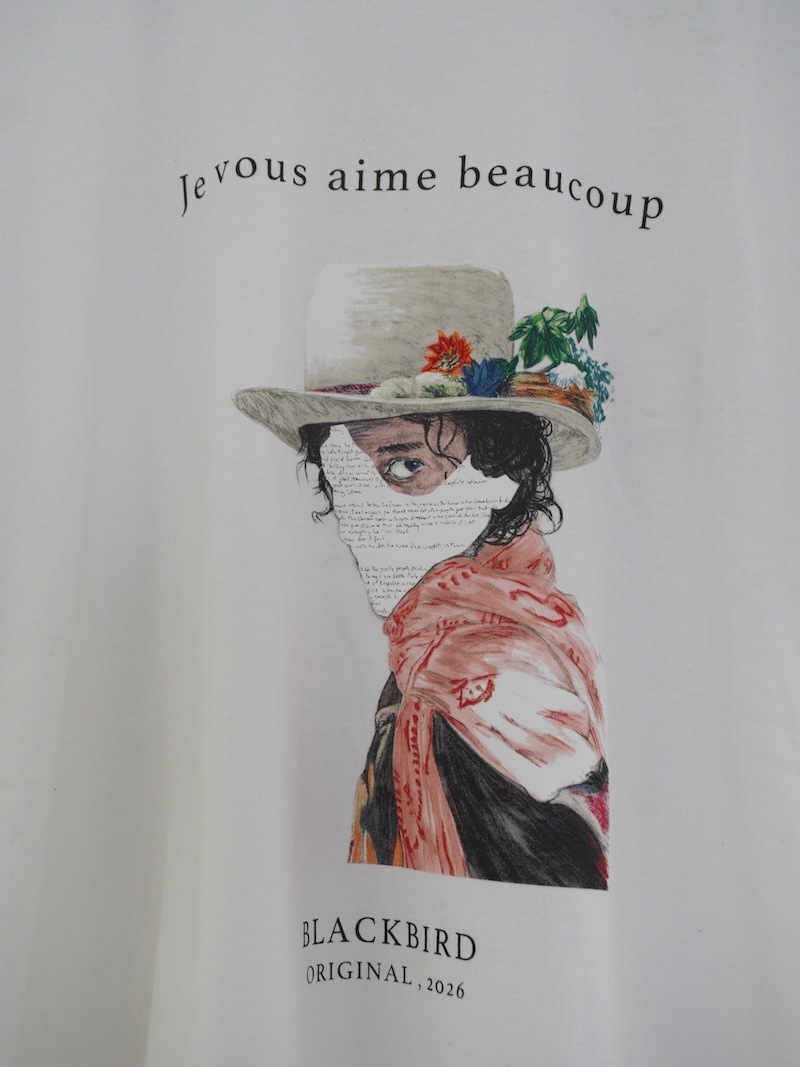 BLACKBIRD (ブラックバード) / short sleeve cut sewn 02 (white) 26SS