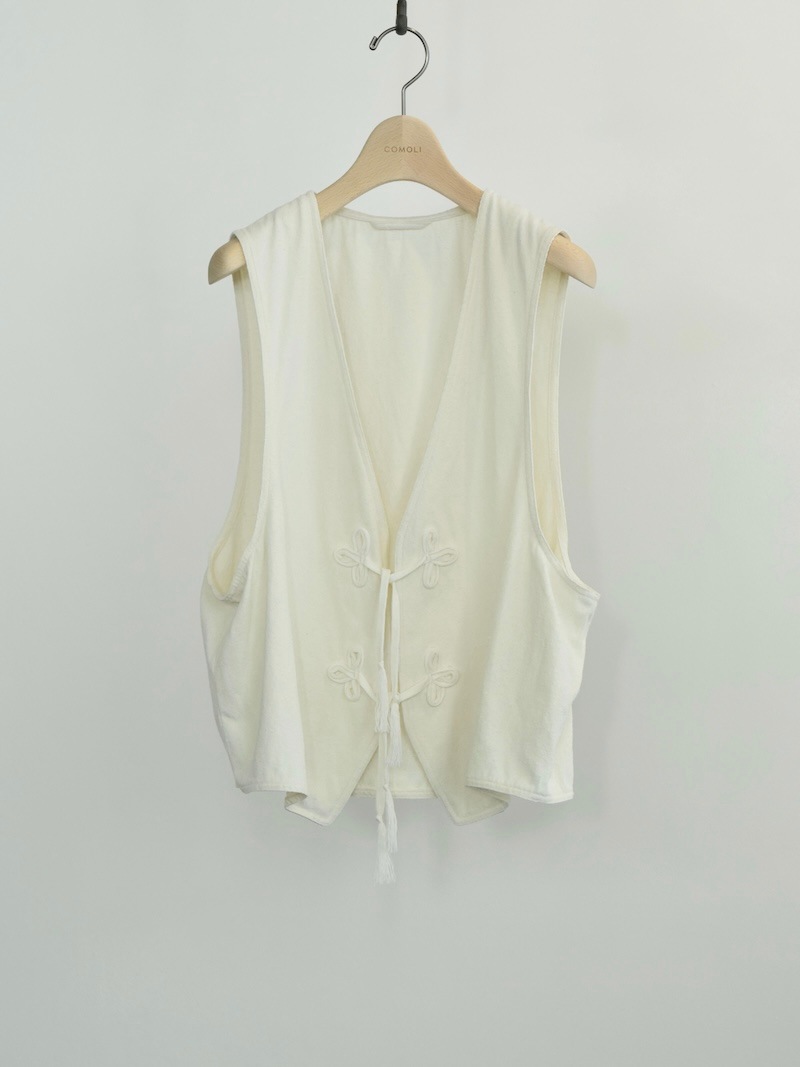COMOLI(コモリ) / シルクネップ ベスト 26SS