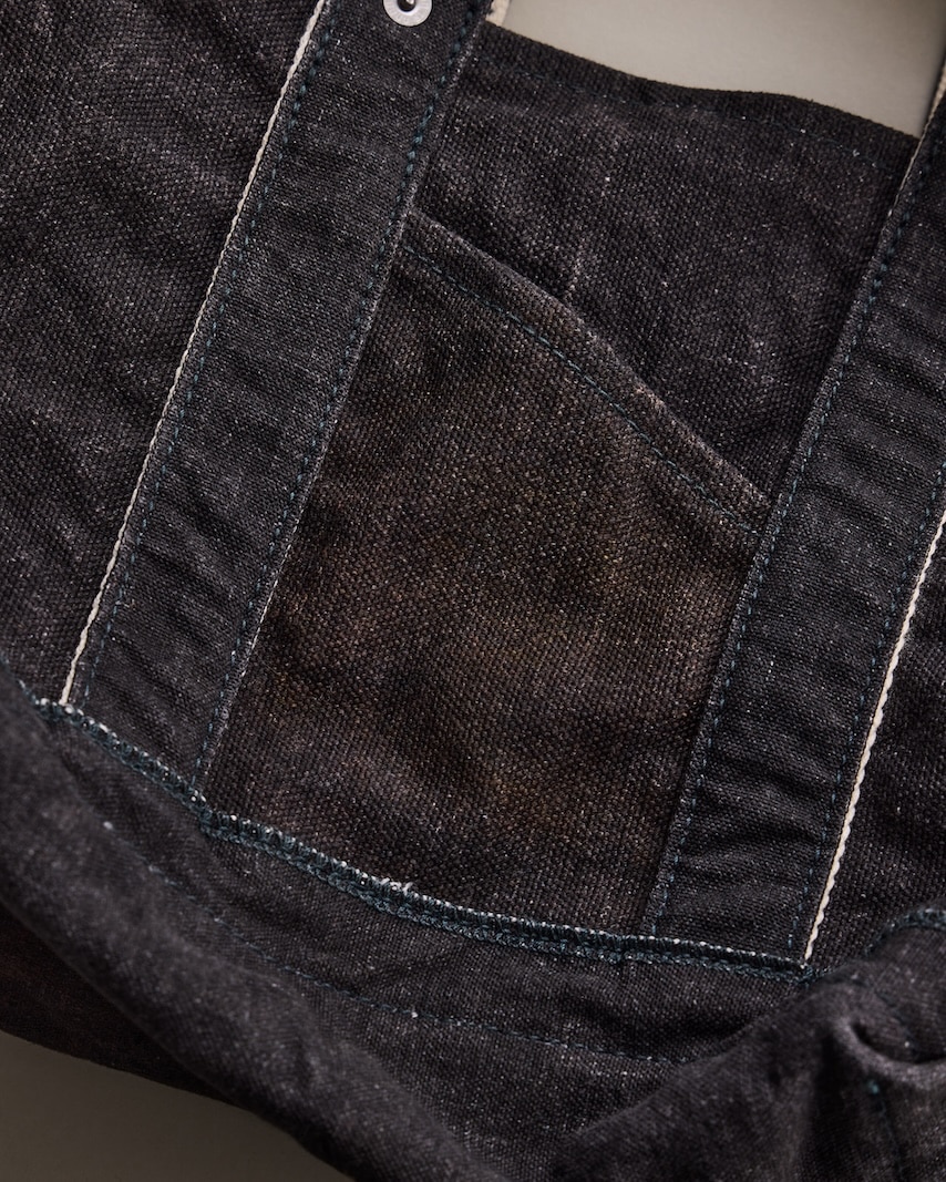 NICENESS(ナイスネス) / N.M.LESH / N.M.レッシュ (プリンテッドキャンバスNNショルダートートバッグ - ミニ) / BLACK / 26AW