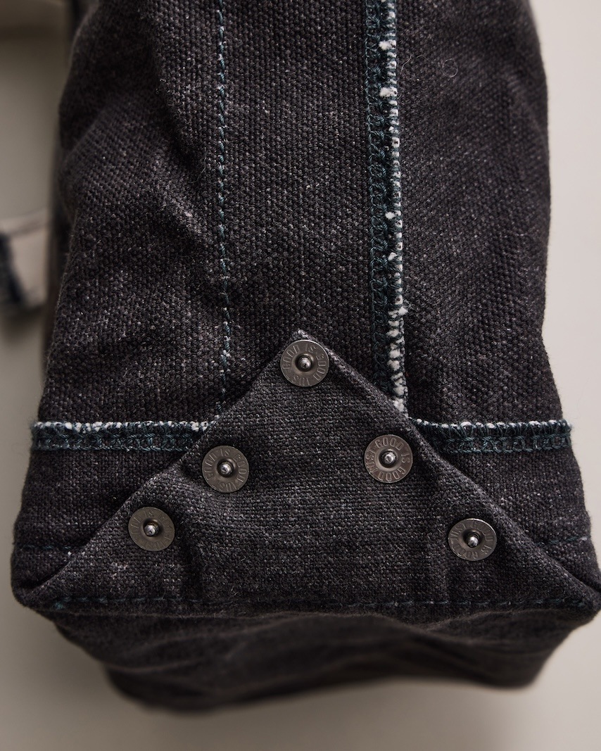 NICENESS(ナイスネス) / N.M.LESH / N.M.レッシュ (プリンテッドキャンバスNNショルダートートバッグ - ミニ) / BLACK / 26AW