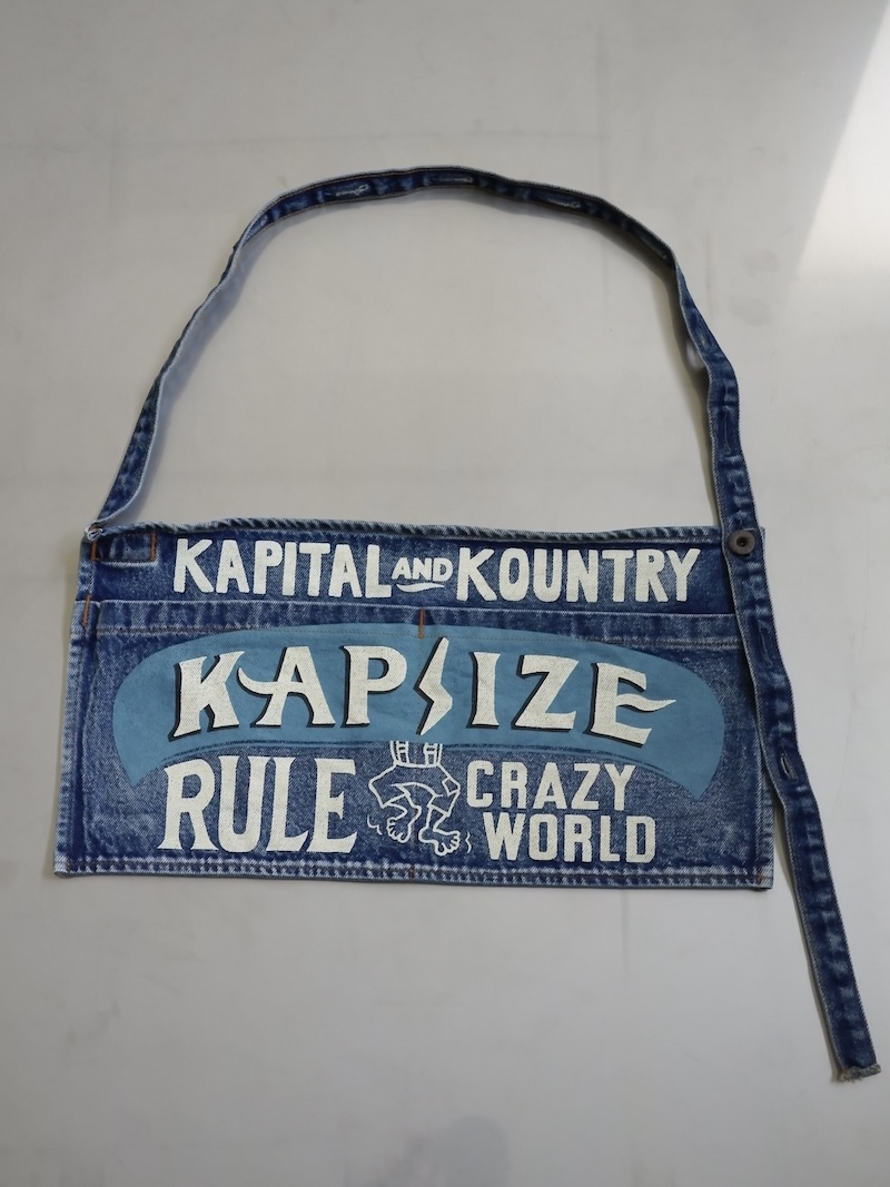 Kapital Boro キャピタル ボロ アド エプロン Kapital Boro shoulder bag エプロン