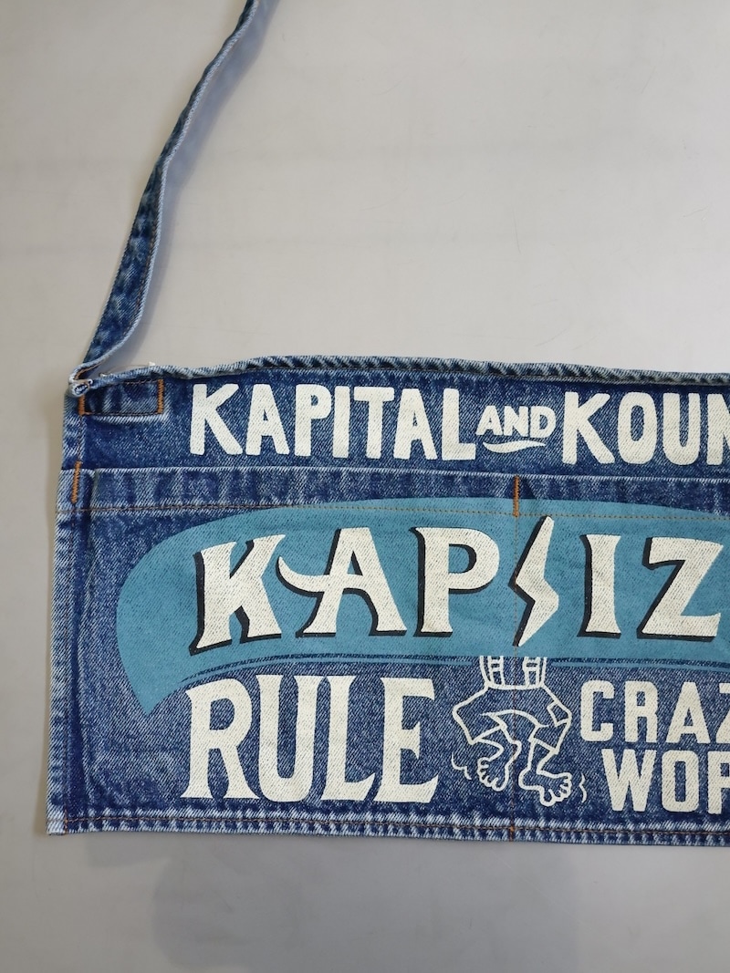 KAPITAL(キャピタル) / 13ozデニム ダメージドショートアド