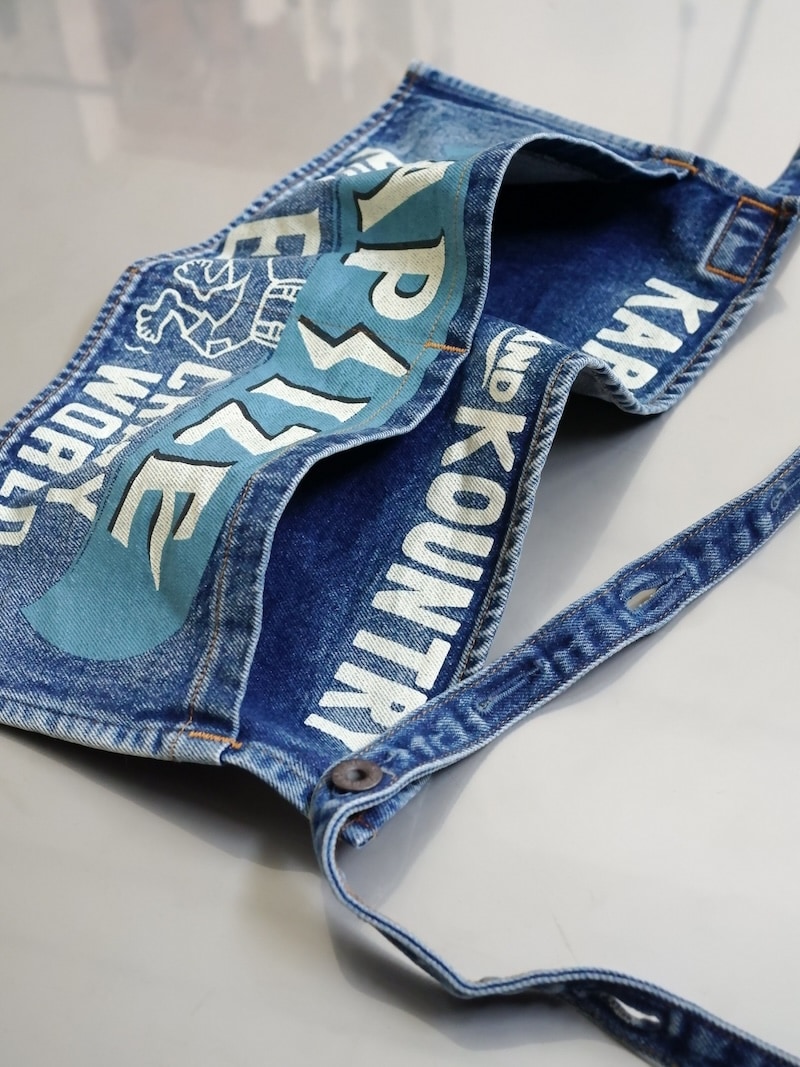 KAPITAL(キャピタル) / 13ozデニム ダメージドショートアド