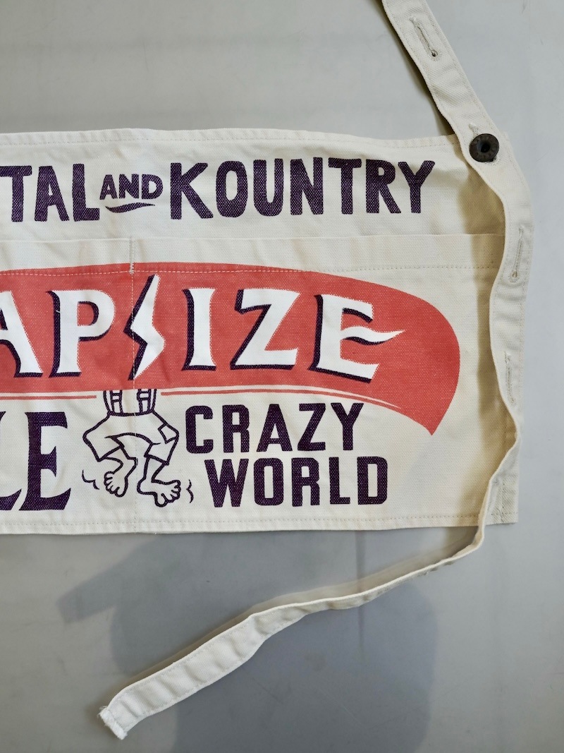 新品 KAPITAL キャンバス ショートアドエプロン キャンバス ショートアドエプロン(KAPSIZE RULEpt) | KAPITAL