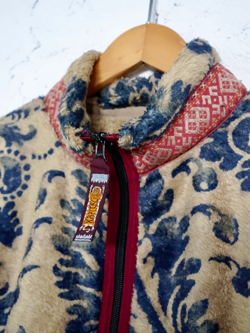 KAPITAL(キャピタル) / ダマスク柄フリース ZIPブルゾン 25AW | 商品