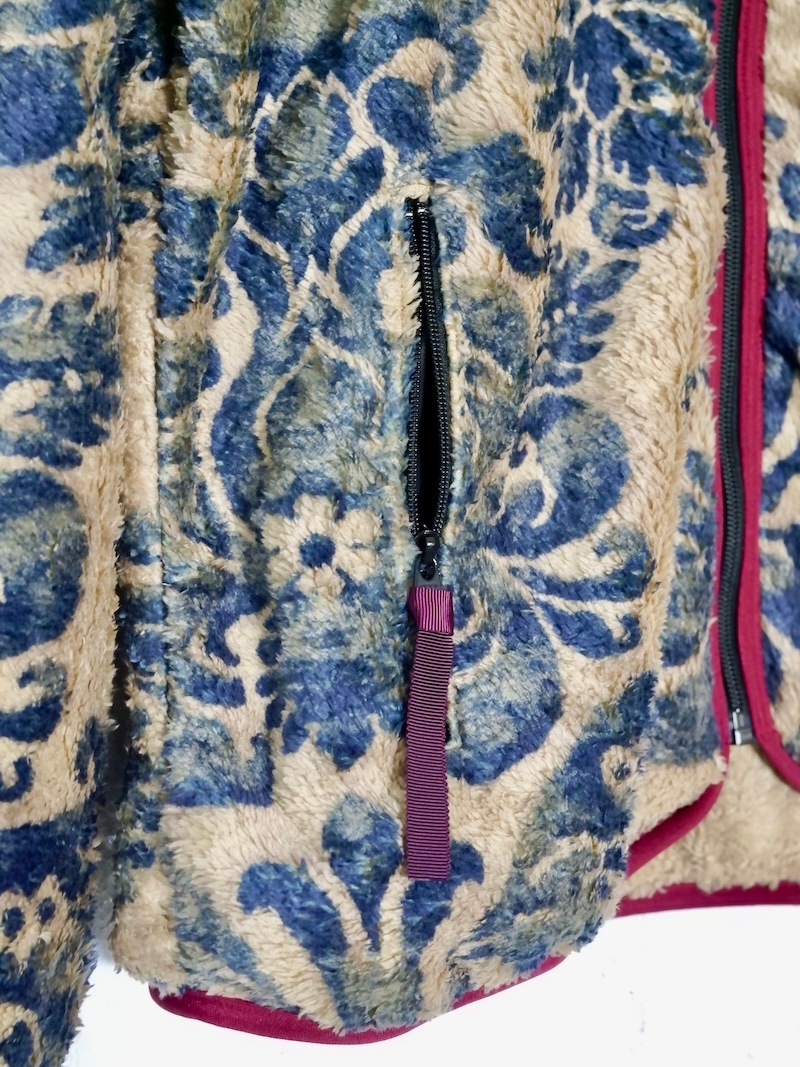 KAPITAL(キャピタル) / ダマスク柄フリース ZIPブルゾン 25AW | 商品