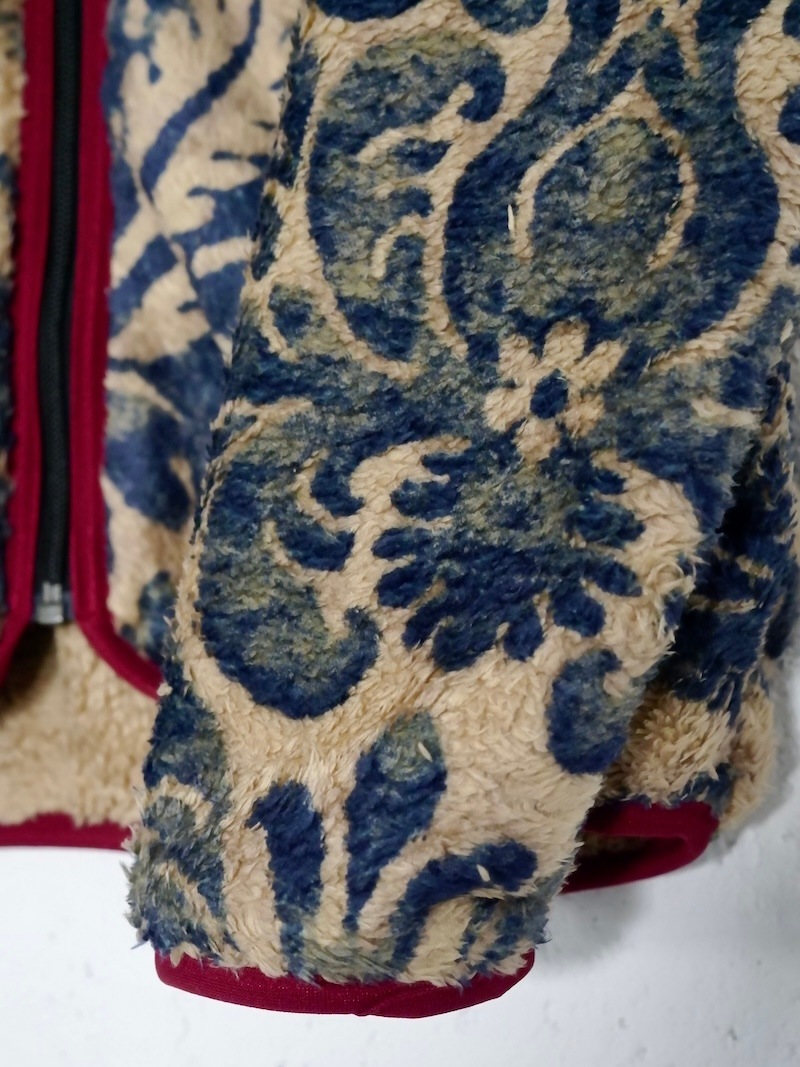 KAPITAL(キャピタル) / ダマスク柄フリース ZIPブルゾン 25AW | 商品