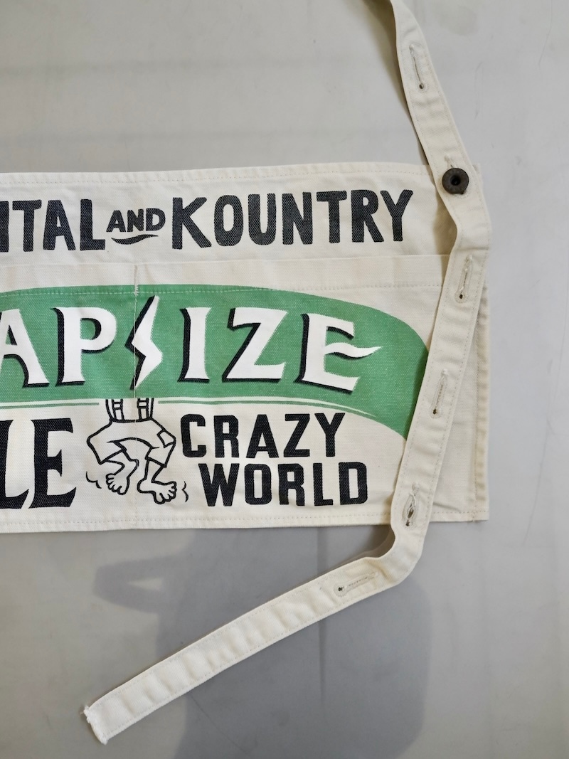新品 KAPITAL キャンバス ショートアドエプロン キャンバス ショートアドエプロン(KAPSIZE RULEpt) | KAPITAL