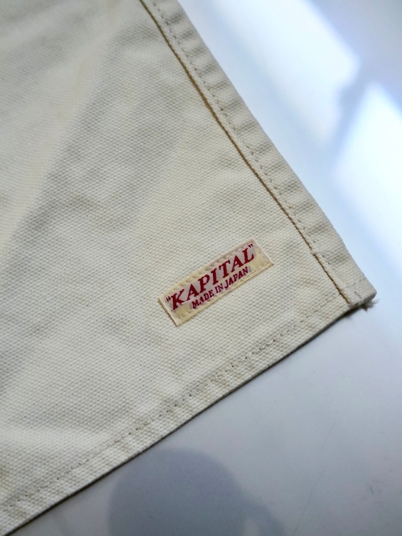新品 KAPITAL キャンバス ショートアドエプロン キャンバス ショートアドエプロン(KAPSIZE RULEpt) | KAPITAL