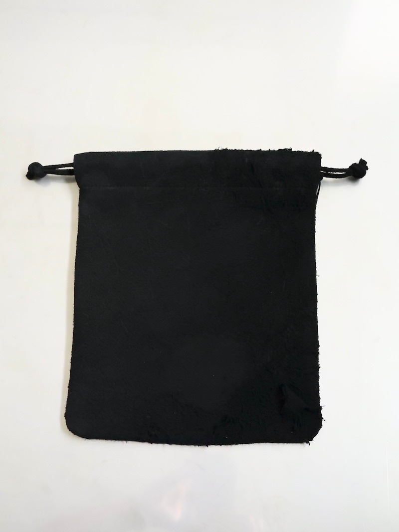 Aeta(アエタ) / DA122 BACK SIDE SKIN  DRAWSTRING POUCH : L 25AW