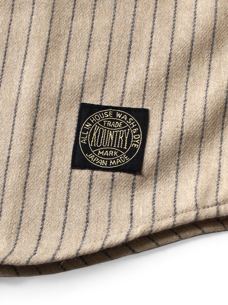 KAPITAL(キャピタル) / ウールストライプ(細) GREAT WOMEN ベース