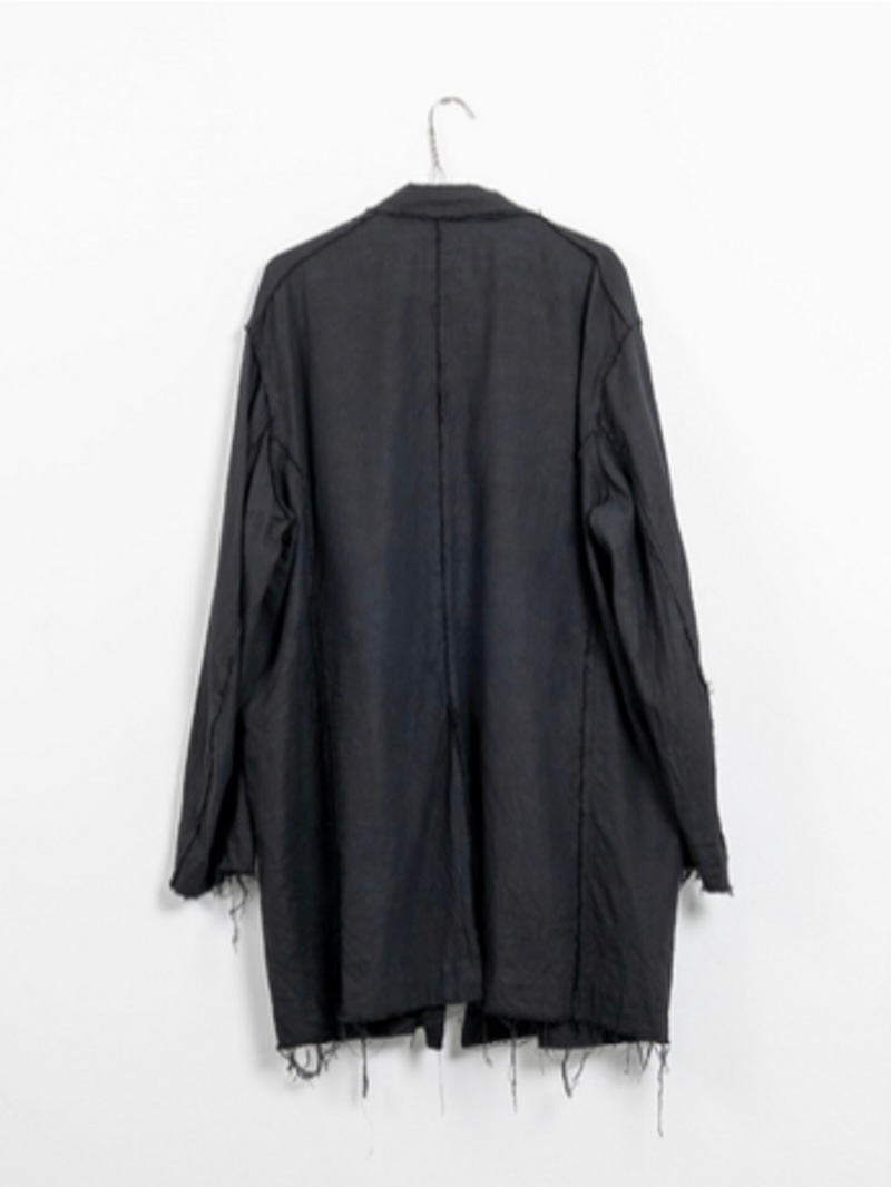 BLACKBIRD (ブラックバード) / over sized toile coat (black) 26SS