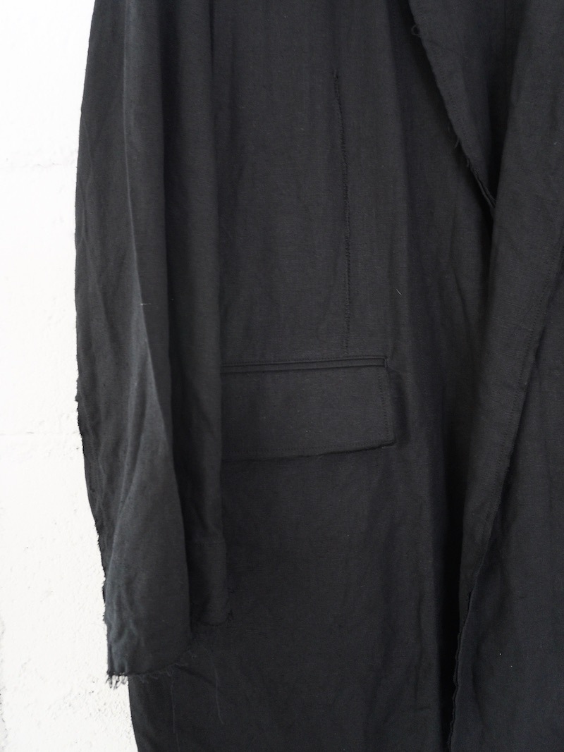 BLACKBIRD (ブラックバード) / over sized toile coat (black) 26SS