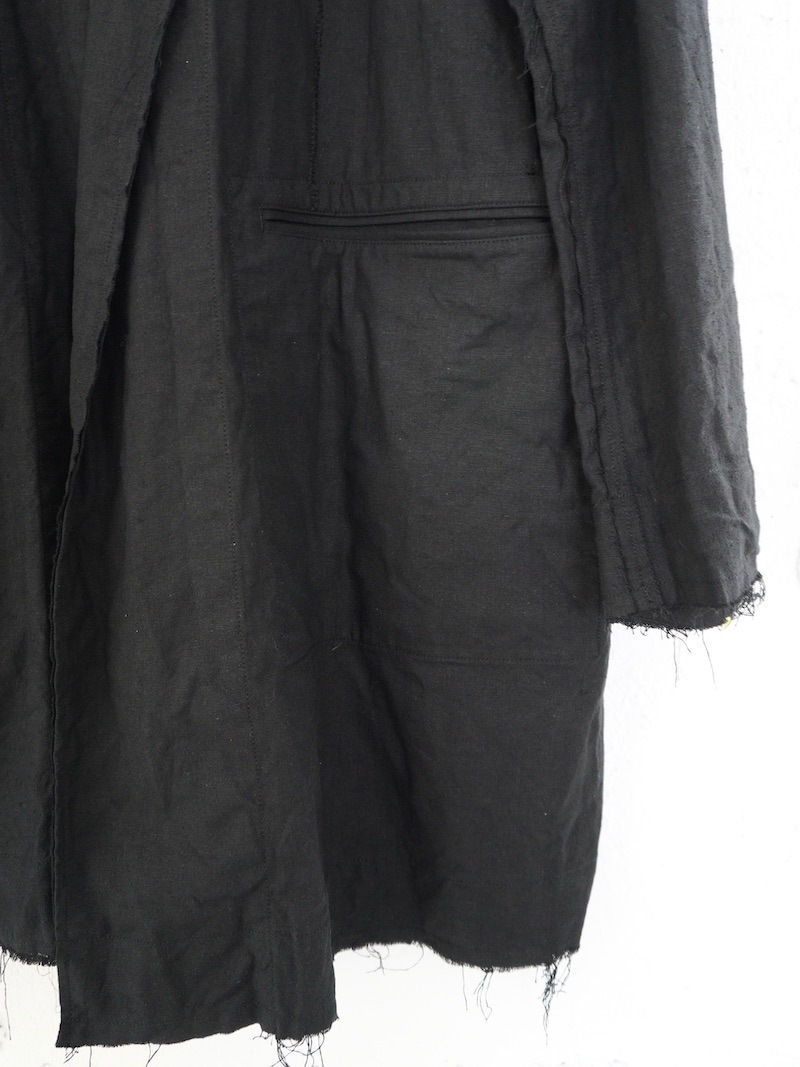 BLACKBIRD (ブラックバード) / over sized toile coat (black) 26SS