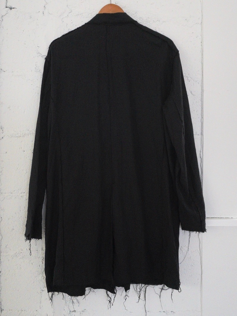 BLACKBIRD (ブラックバード) / over sized toile coat (black) 26SS
