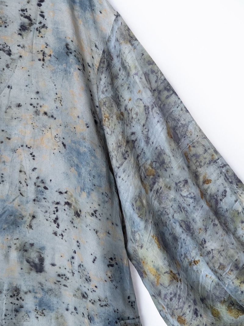 TADO (タド) / PHOOL SILK DRESS (INDIGO) 24SS