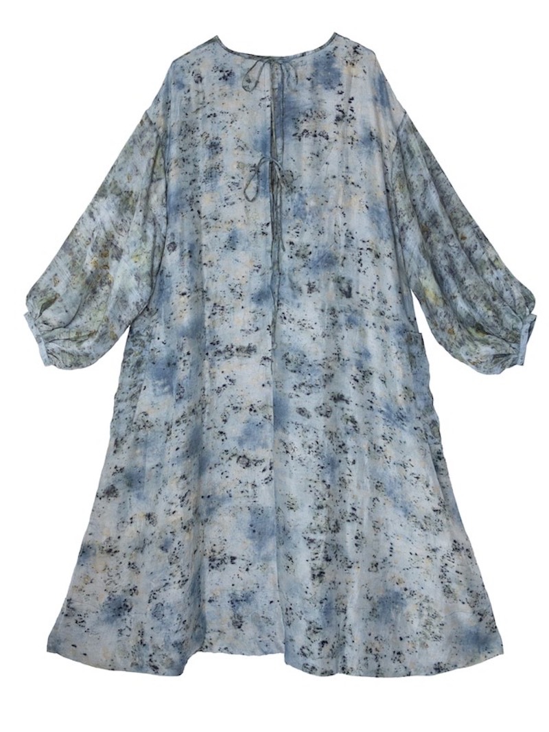 TADO (タド) / PHOOL SILK DRESS (INDIGO) 24SS