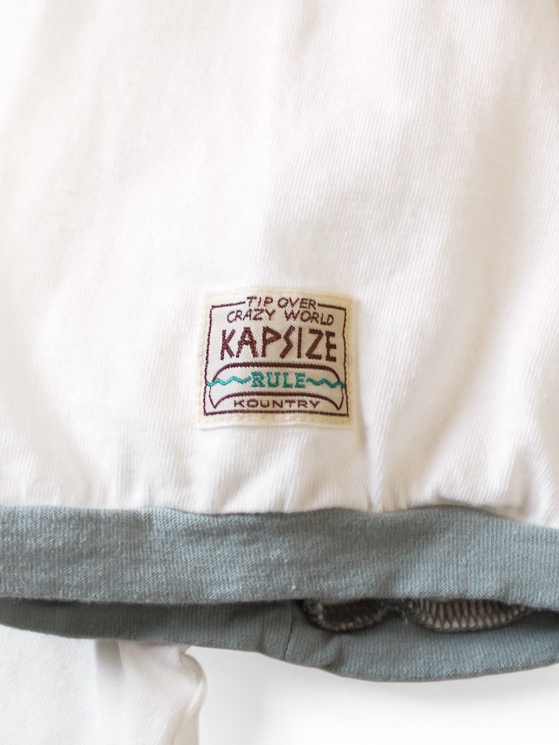 KAPITAL(キャピタル) / 20/-天竺 リンガーT(Churchill Lake pt) 25AW