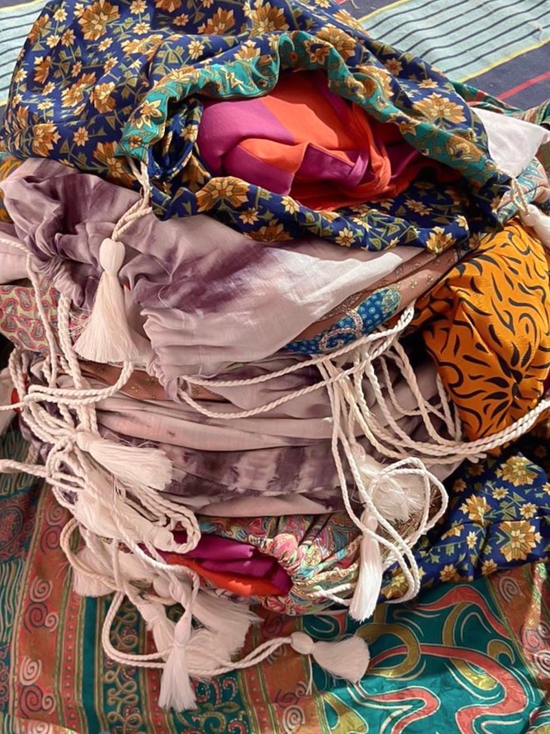 TADO (タド) / PHOOL SILK DRESS (PINK)