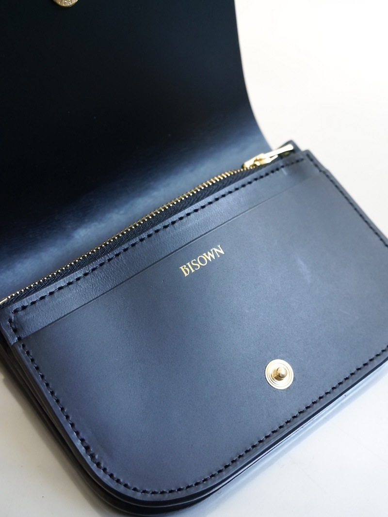 BISOWN (ビソウン) / BOAT WALLET OSTRICH (BLACK) 26SS | 商品一覧