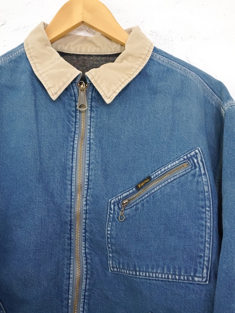KAPITAL(キャピタル) / 11.5ozデニム ライニング リバーシブルZIP UP