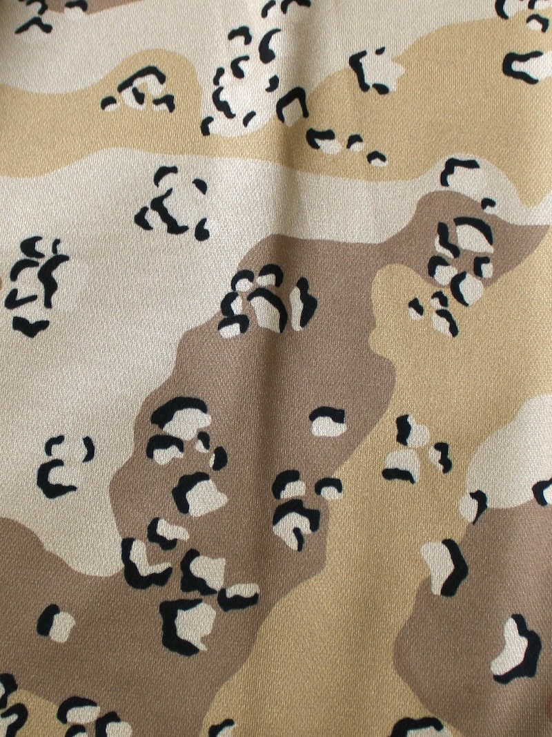 KAPITAL(キャピタル) / スムースジャージー チョコチップ迷彩柄 バギー