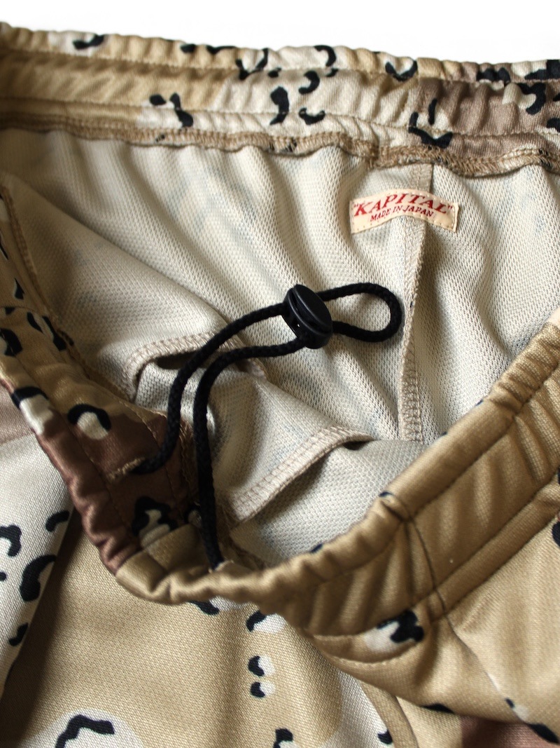 KAPITAL(キャピタル) / スムースジャージー チョコチップ迷彩柄 バギー