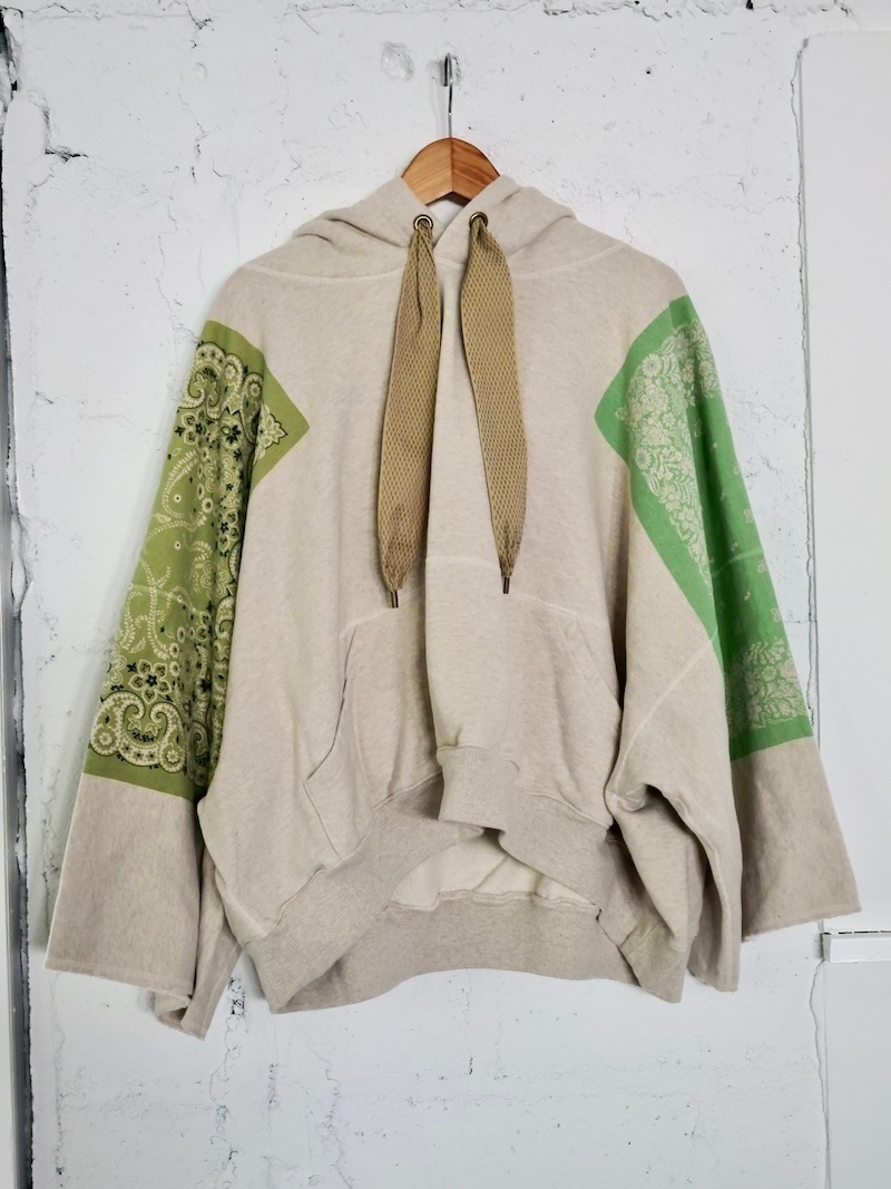 KAPITAL(キャピタル) / TOP 裏毛 バンダナデビルフードパーカー