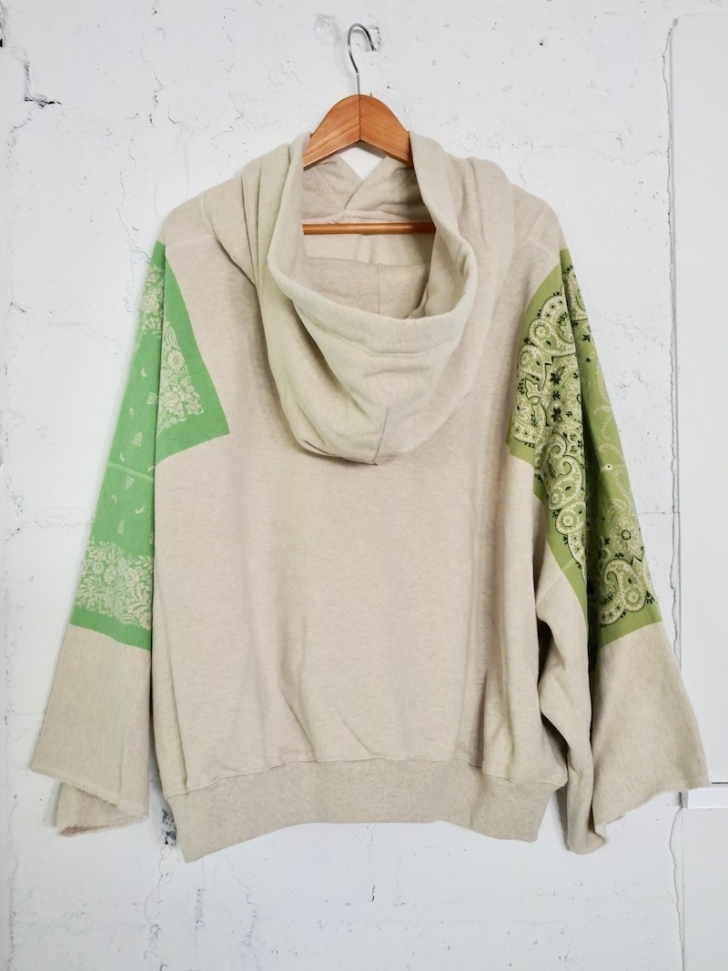 KAPITAL(キャピタル) / TOP 裏毛 バンダナデビルフードパーカー