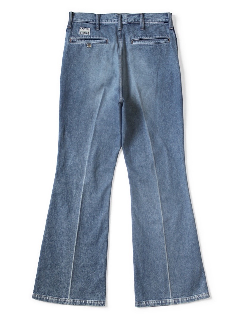 KAPITAL(キャピタル) / 14ozデニム 5P フリスコフレア (センター