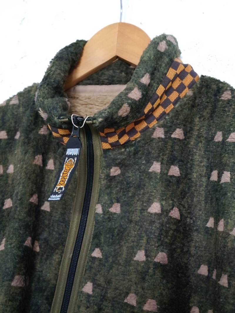 KAPITAL(キャピタル) / 爪菖蒲柄フリース ZIPブルゾン 25AW | 商品一覧