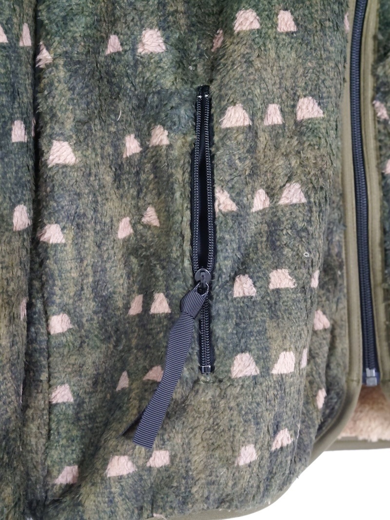 KAPITAL(キャピタル) / 爪菖蒲柄フリース ZIPブルゾン 25AW | 商品一覧