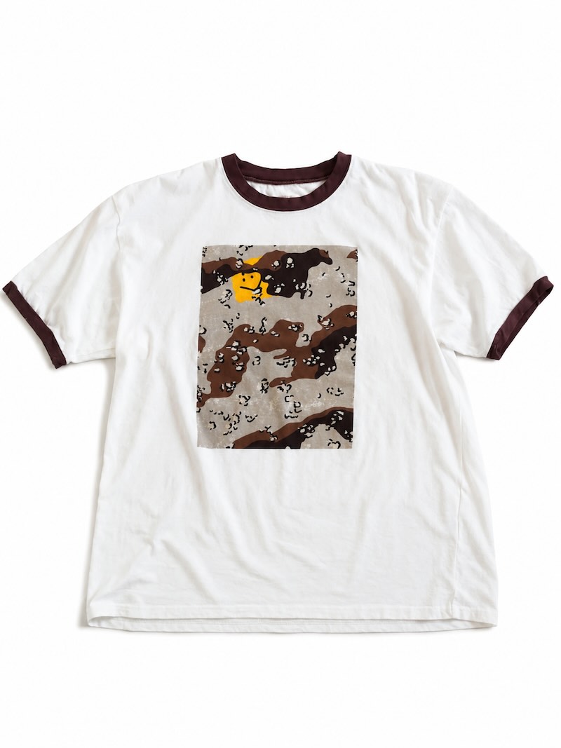 KAPITAL(キャピタル) / 20/-天竺 リンガーT(PECKISH チョコチップカモpt) / 26SS