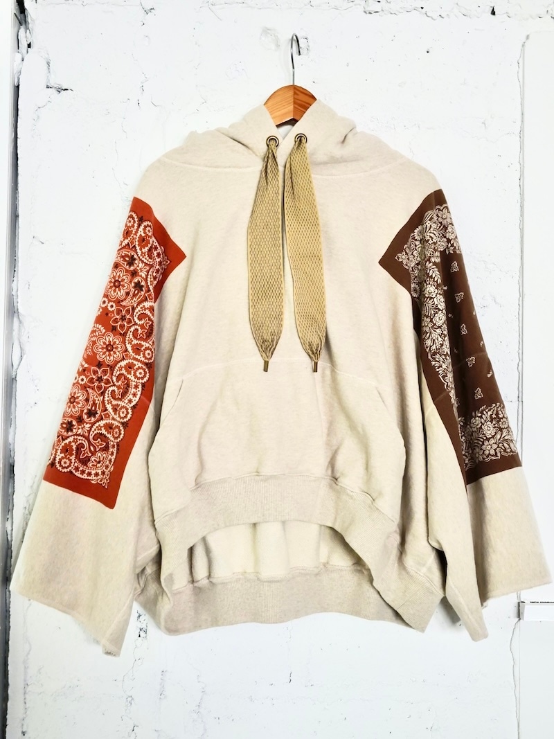 KAPITAL(キャピタル) / TOP 裏毛 バンダナデビルフードパーカー