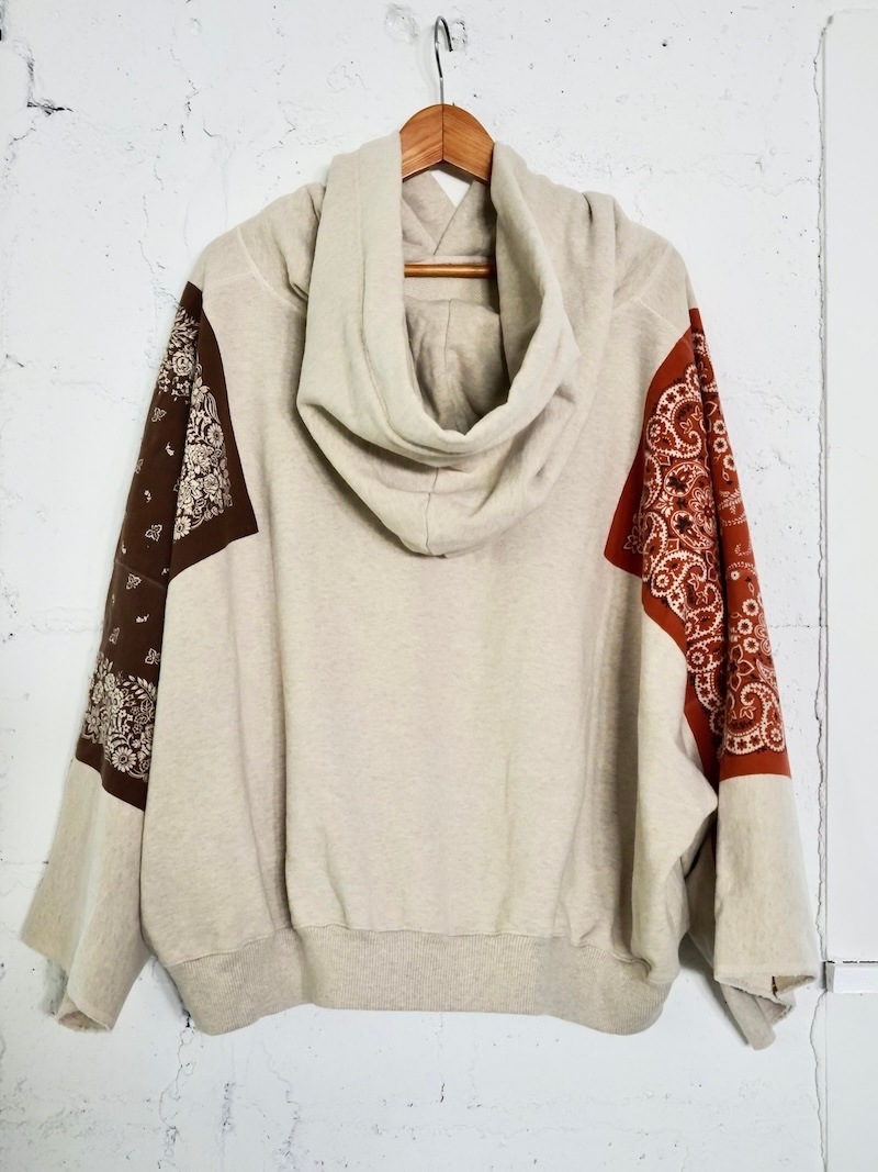 KAPITAL(キャピタル) / TOP 裏毛 バンダナデビルフードパーカー