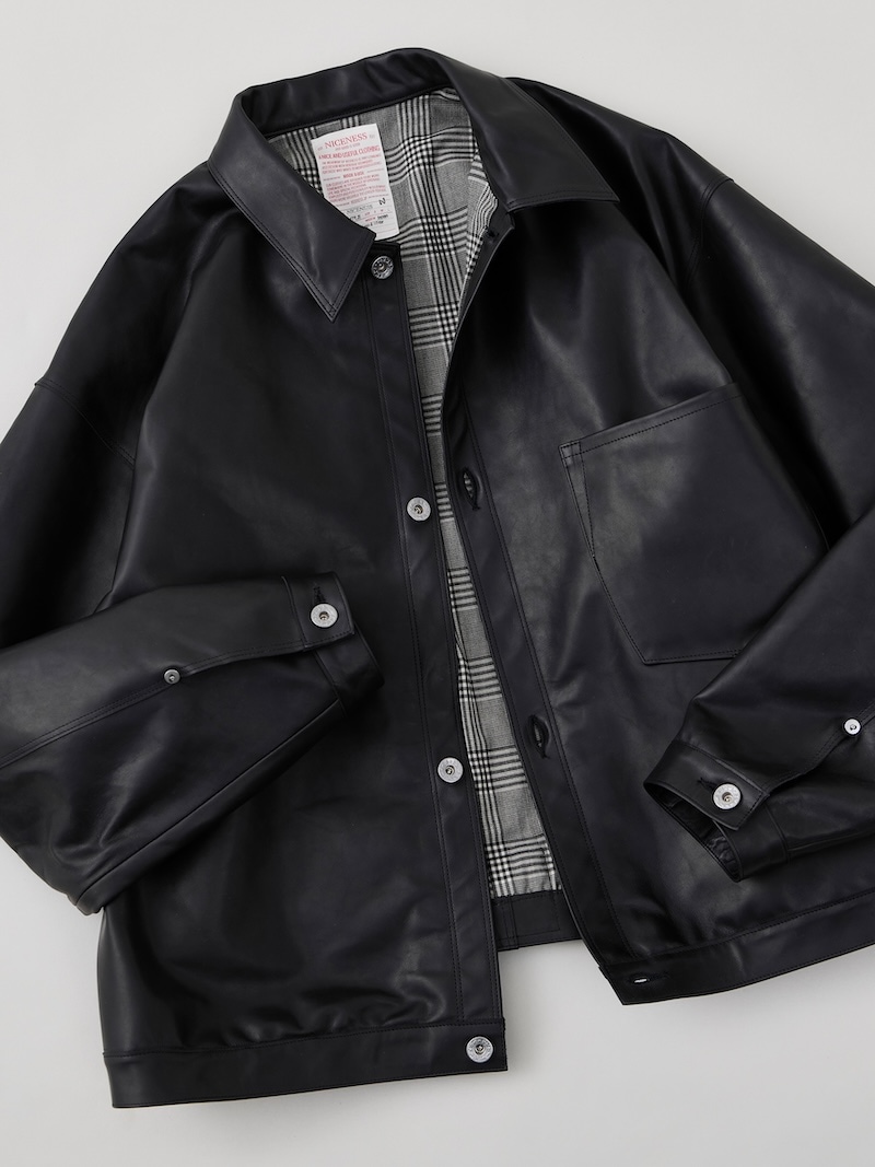 NICENESS(ナイスネス) / GUNN / ガン ( オイルドレザー