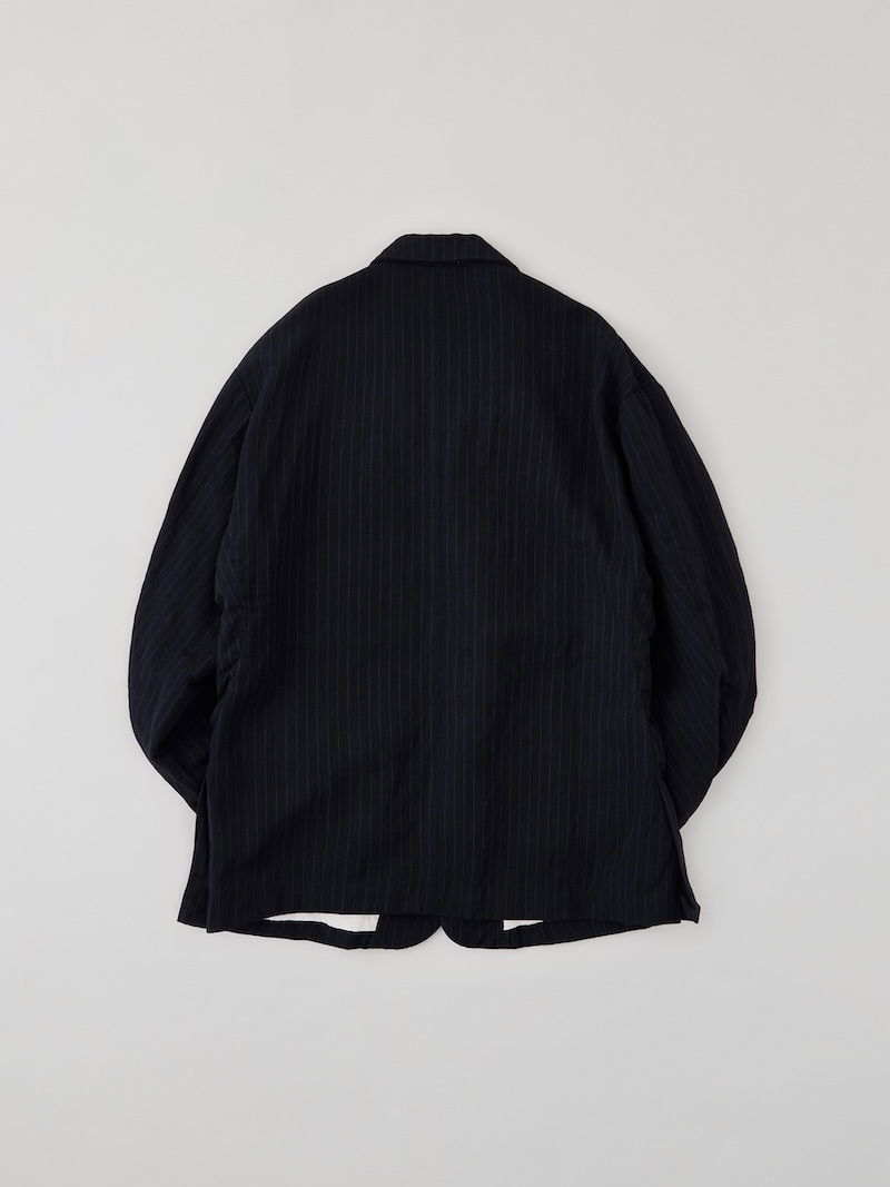 NICENESS(ナイスネス) / D.SLASH / D.スラッシュ( オーバーダイストライプ アーミッシュジャケット ) / 25AW