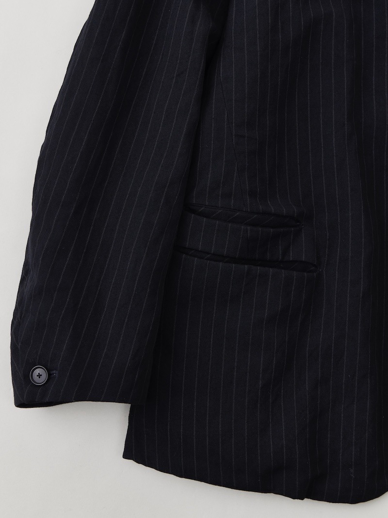 NICENESS(ナイスネス) / D.SLASH / D.スラッシュ( オーバーダイストライプ アーミッシュジャケット ) / 25AW