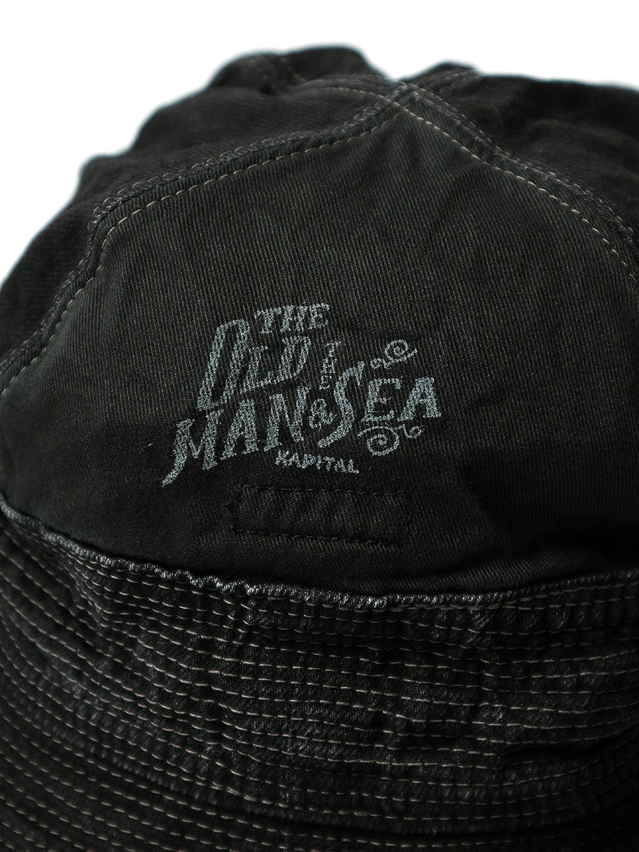 KAPITAL(キャピタル) / 11.5ozブラック×ブラックデニム 老人と海HAT