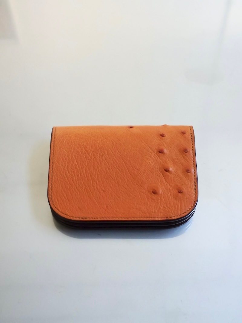 BISOWN (ビソウン) / BOAT WALLET OSTRICH (CHESNUT) 26SS | 商品一覧