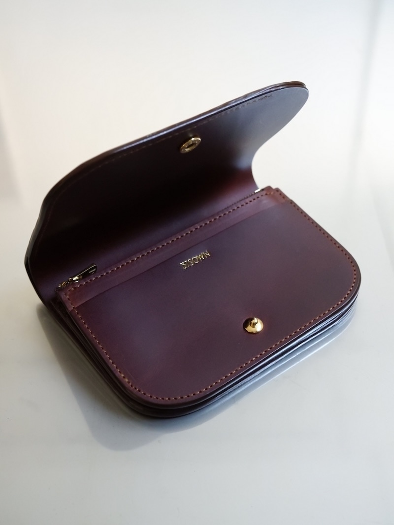 BISOWN (ビソウン) / BOAT WALLET OSTRICH (CHESNUT) 26SS | 商品一覧