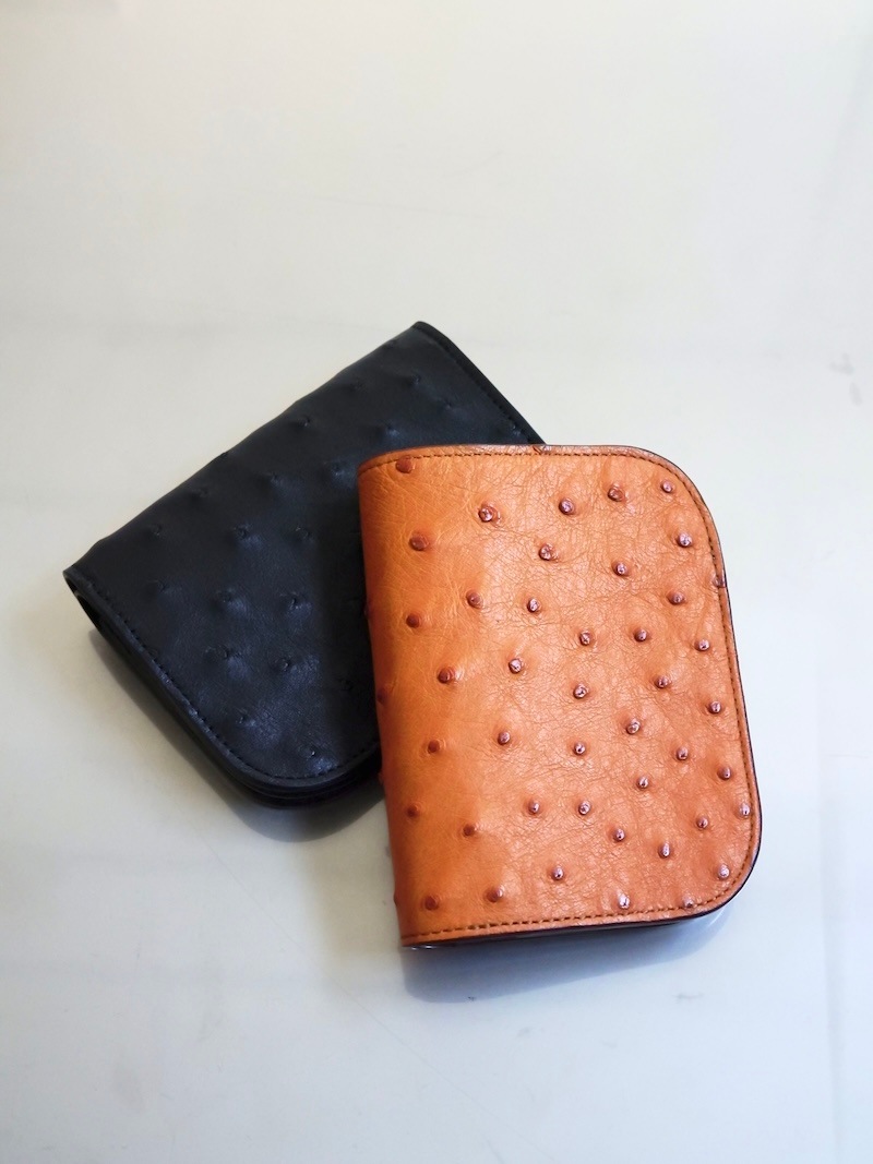 BISOWN (ビソウン) / BOAT WALLET OSTRICH (CHESNUT) 26SS | 商品一覧