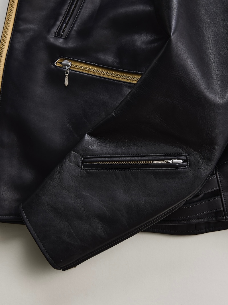 NICENESS(ナイスネス) / S.HAYWOOD / S.ヘイウッド (シープ シングルライダースジャケット) / 26SS