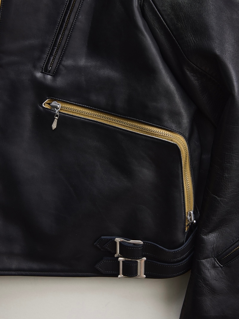 NICENESS(ナイスネス) / S.HAYWOOD / S.ヘイウッド (シープ シングルライダースジャケット) / 26SS